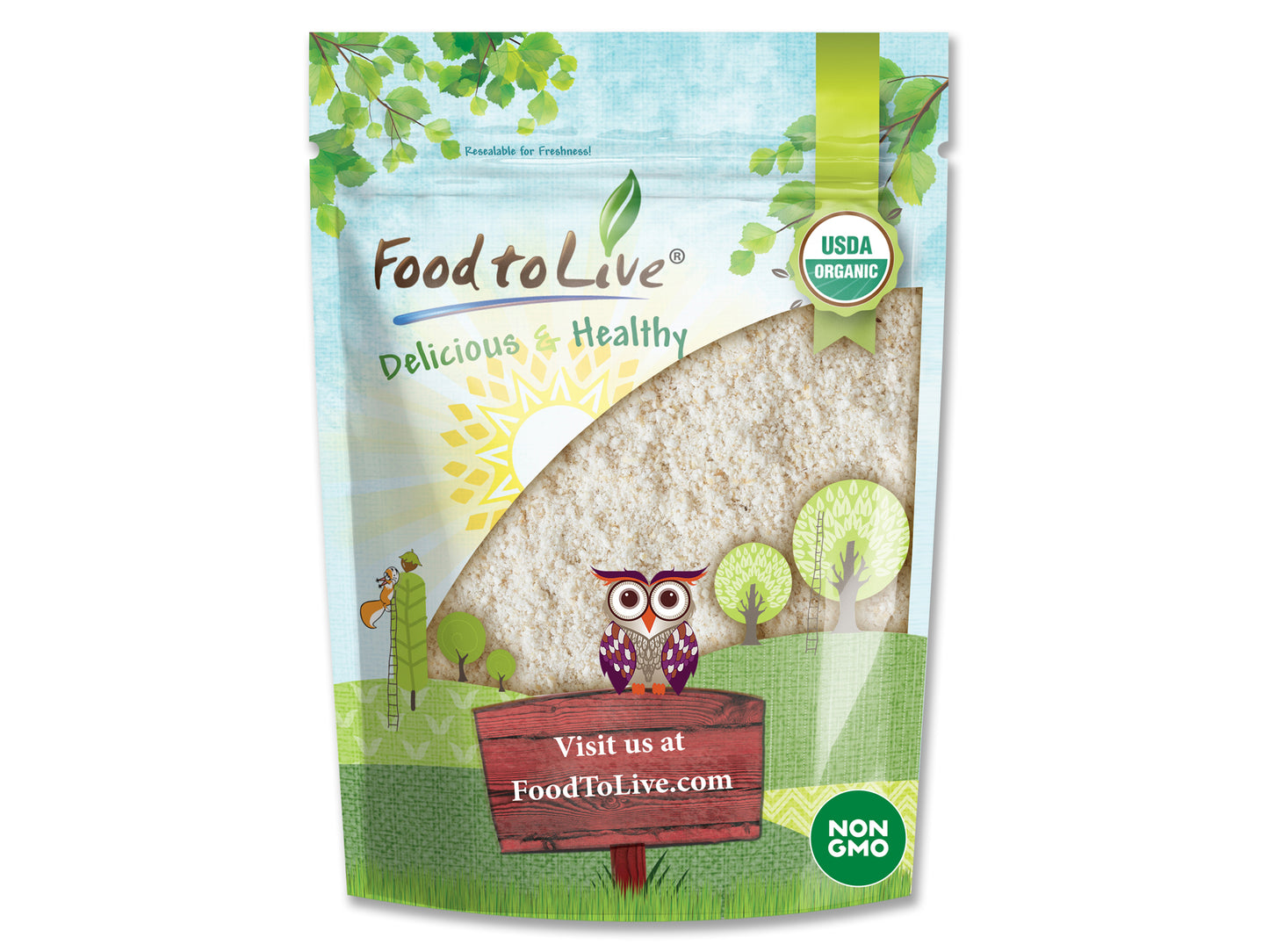 Organic Whole Wheat Pastry Flour - by Food To Live