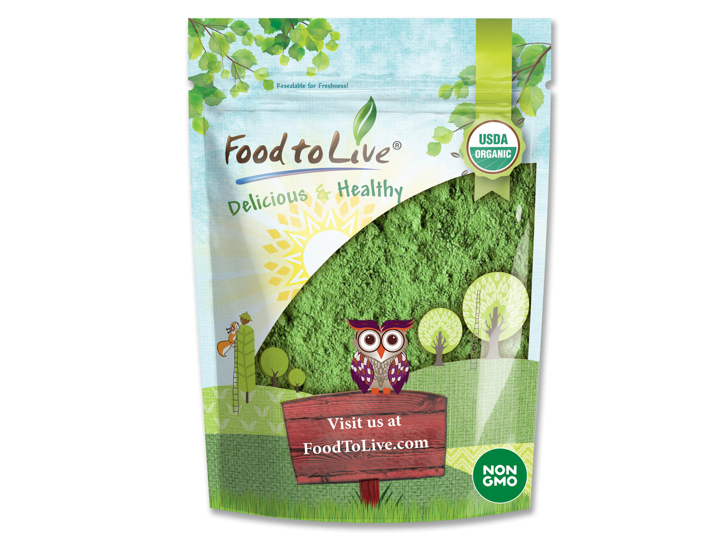 Organic Matcha Green Tea Powder - by Food To Live