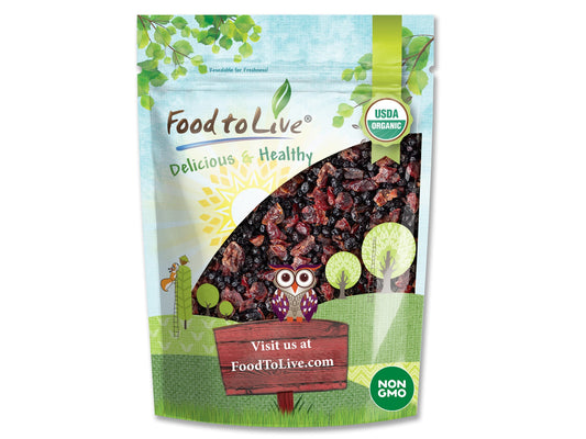 Organic Essential Berries Mix with Cranberries and Blueberries - by Food To Live