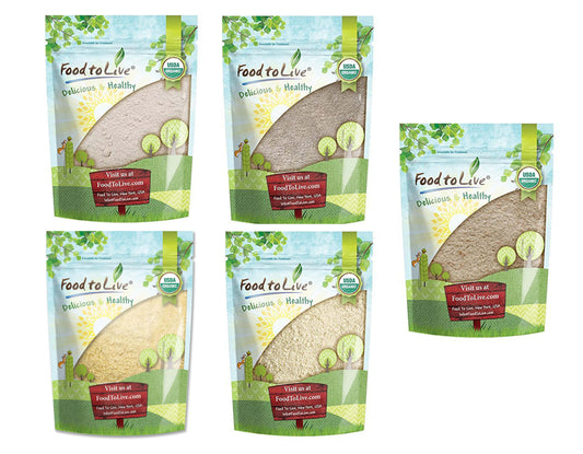 Organic Flours in a Gift Box - by Food To Live