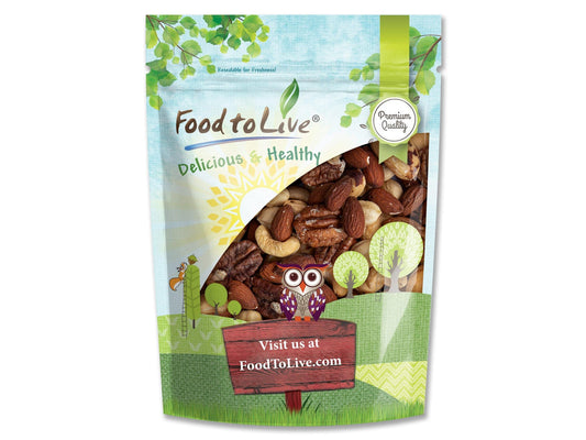 Deluxe Unsalted Nuts Mix - by Food To Live