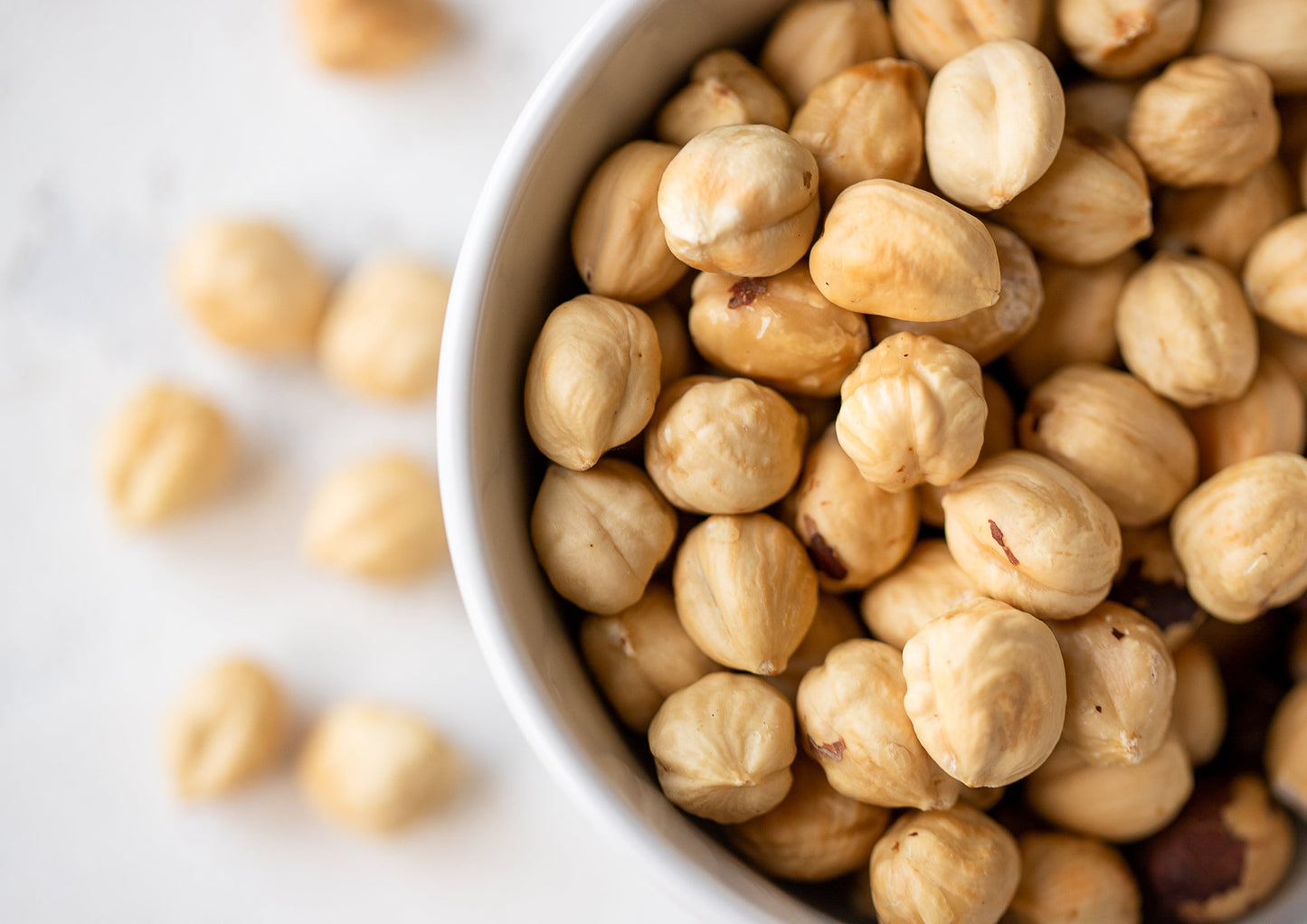 Organic Dry Roasted Blanched Hazelnuts with Himalayan Salt - by Food To Live