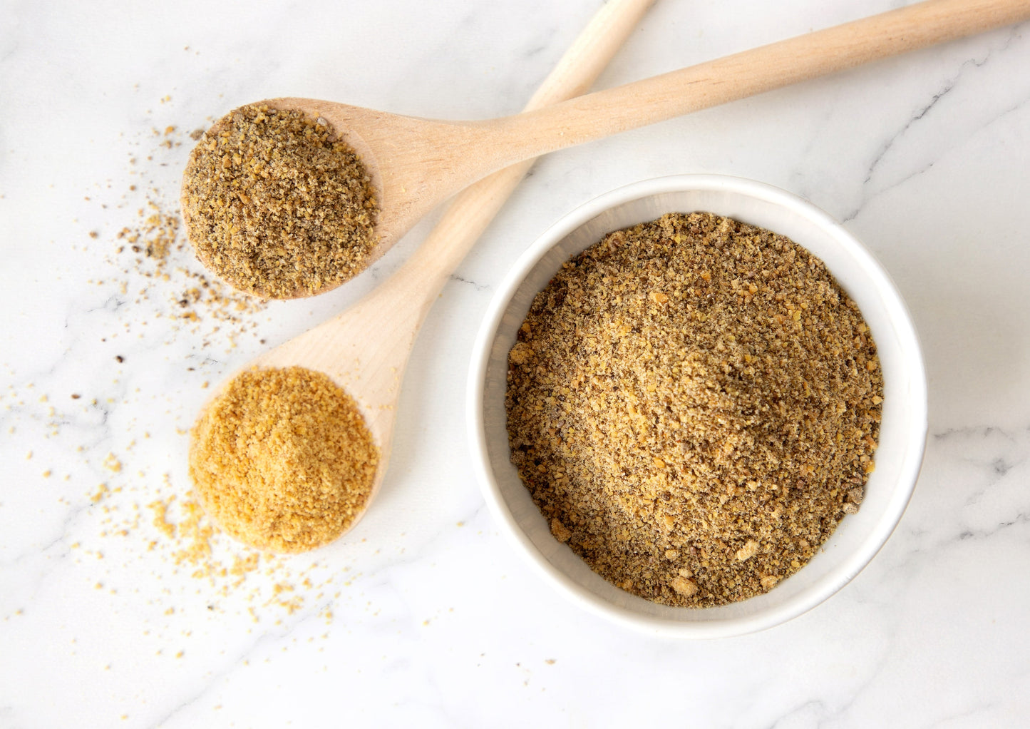 Organic Omega Power Flax and Chia Seeds Blend - Cold-Milled from Whole Raw Chia and Flax Seeds, Non-GMO, Vegan, Kosher, Bulk. Rich in Omega 3 Fatty Acids. Perfect for Smoothies and Shakes