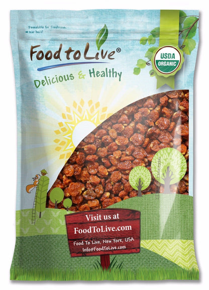Organic Dried Golden Berries - by Food to Live