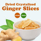 Dried Crystalized Ginger Slices – Vegan, Kosher, Bulk – by Food to Live