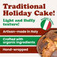 Food to Live Organic Italian Panettone - Authentic Artisan-Made, Traditional Holiday Cake with Raisins and Candied Orange Peel - Perfect for Gifts - Hand-wrapped - Non-GMO - 750g (1.65 lb)