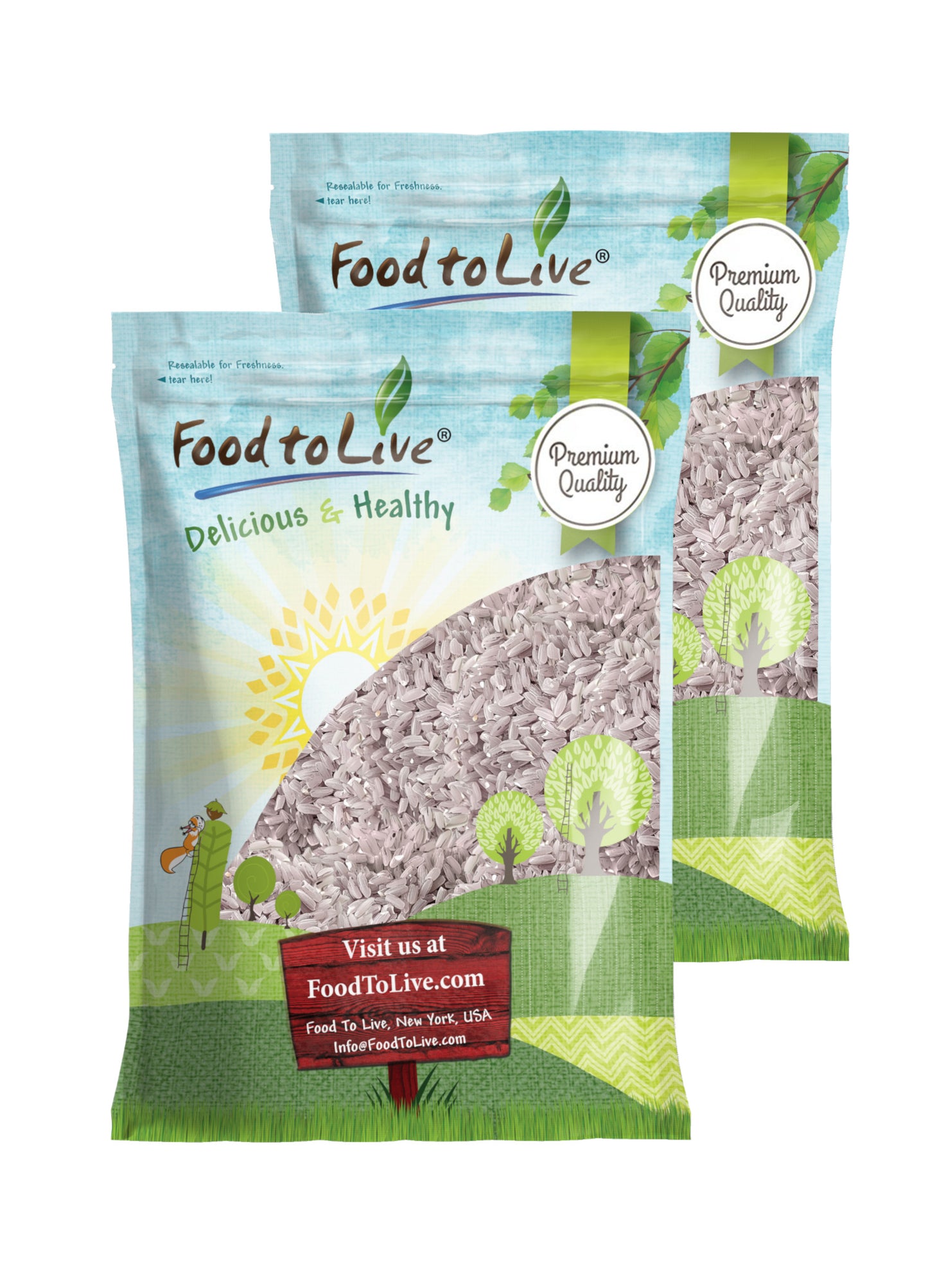 Organic Pink Flamingo Rice - by Food to Live
