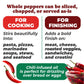 Whole Long Calabrian Hot Chili Peppers in Oil, 280 g - Spicy and Savory