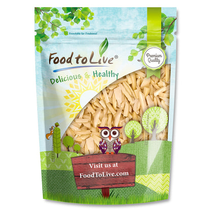 Dry Roasted Blanched Slivered Almonds - by Food to Live