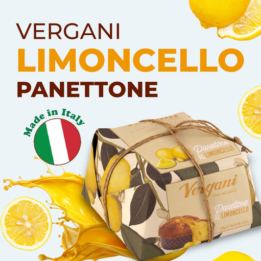 Vergani Limoncello Panettone - 750g (1.65 lb)