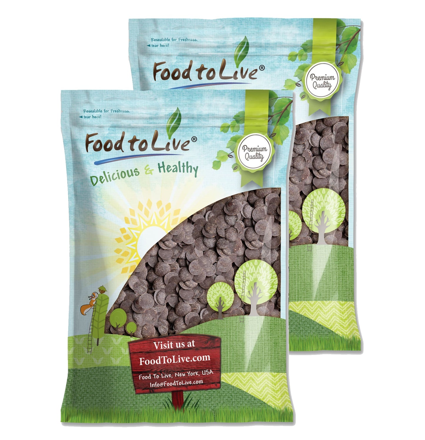 Cacao Paste Wafers – Premium Raw Cacao Liquor, Pure, Unsweetened, Vegan, Bulk. Rich in Antioxidants, Essential Minerals. Perfect for Homemade Desserts, Chocolate Bars, Hot Beverages