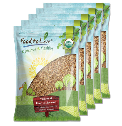 Organic Hard Red Wheat Berries - by Food To Live