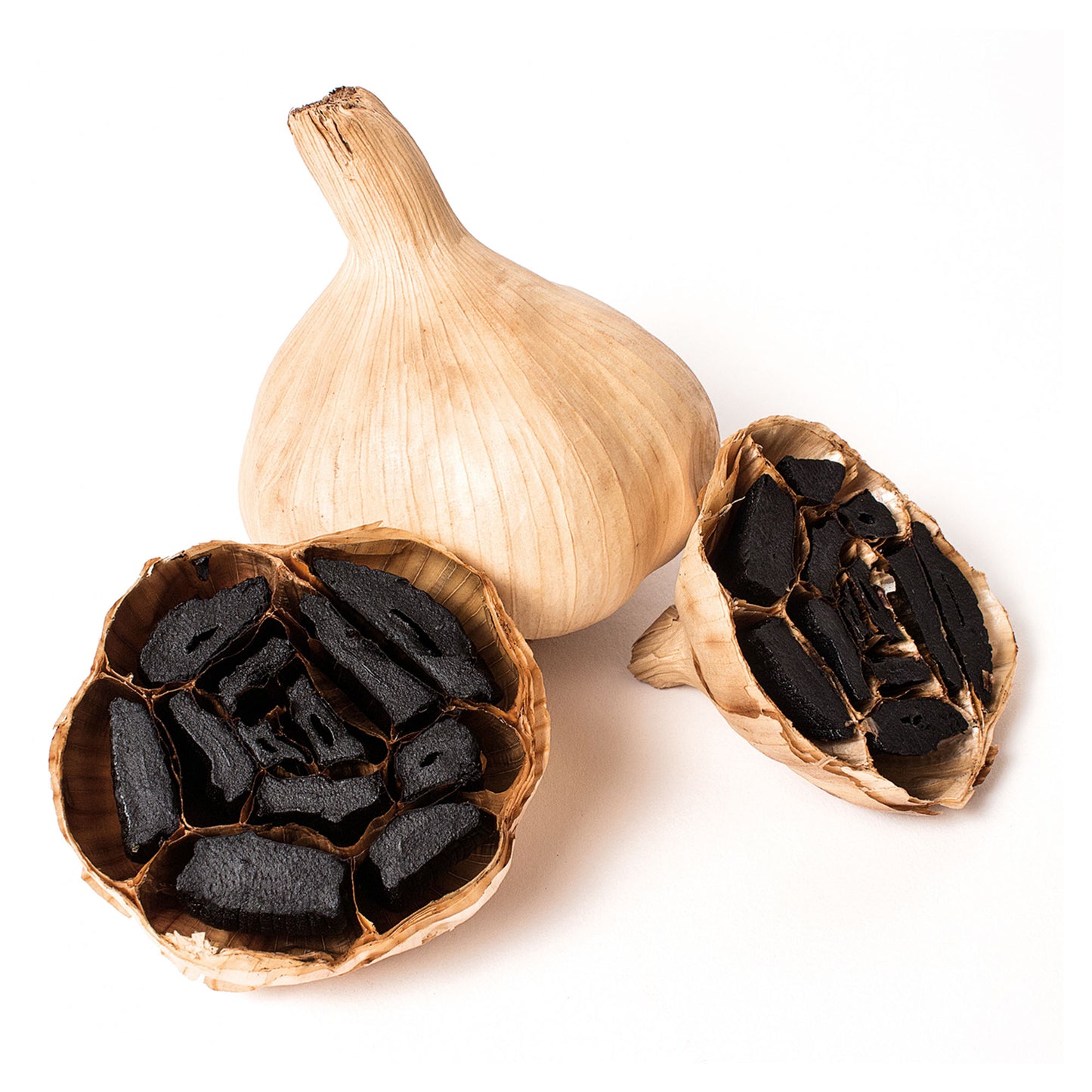 Organic Black Garlic, 30 g - Whole Bulb Produced by Natural Fermentation - by Food to Live