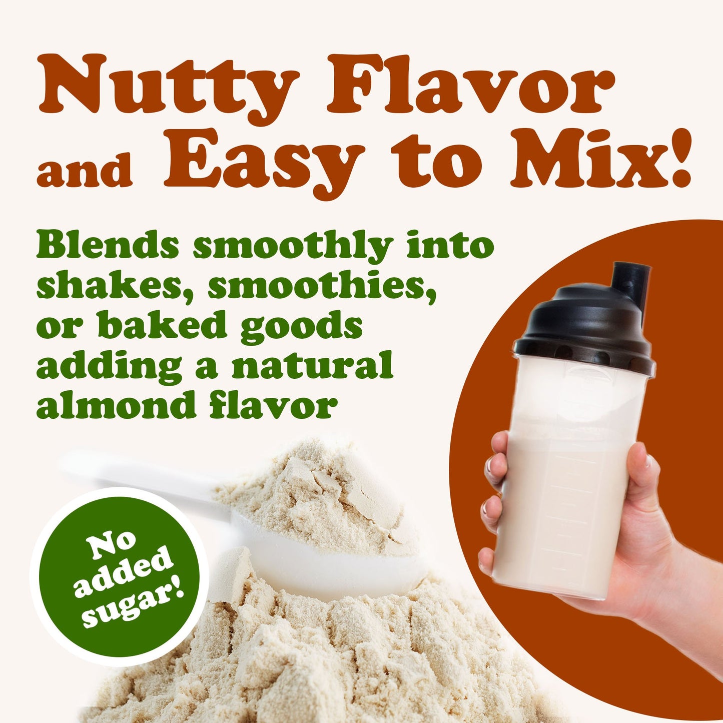 Organic Almond Protein Powder – Vegan, Kosher, Bulk – by Food to Live