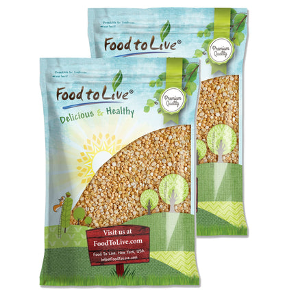 Split Garbanzo Beans - by Food to Live