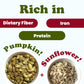 Sunflower and Pumpkin Seed Mix – Natural Snack, Rich in Protein, Perfect for Snacking, Baking and Salads, Raw, Vegan, Kosher, Bulk