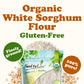 Gluten-Free Organic Whole Grain White Sorghum Flour – by Food to Live