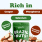 Brazil Nuts — Non-GMO Verified, Raw, Whole, No Shell, Unsalted, Kosher, Vegan, Keto, Paleo Friendly, Bulk, Good Source of Selenium, Low Sodium and Low Carb Food, Great Trail Mix Snack