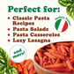 Organic Red Lentil Penne Pasta, 8.8 OZ – Non-GMO, Single Ingredient.  Vegan. Made in Italy.