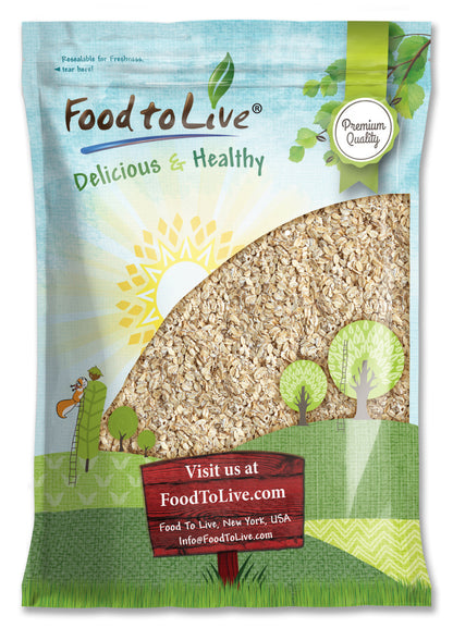 Quick Cooking Rolled Oats - by Food To Live