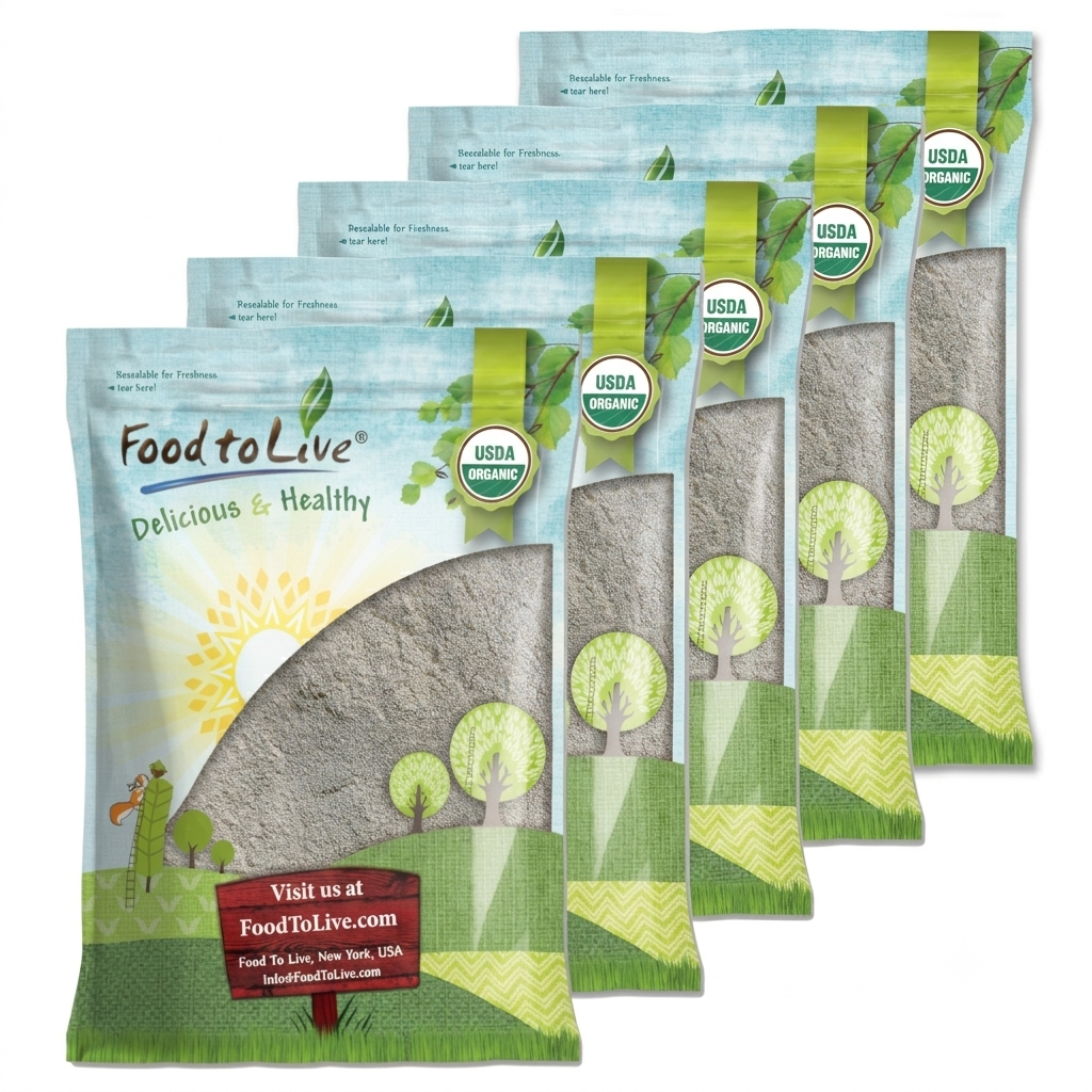 Organic Whole Wheat Bread Flour - by Food To Live