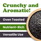 Organic Toasted Black Sesame Seeds – by Food to Live