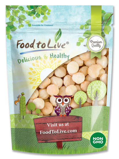 Whole Macadamia Nuts - by Food To Live