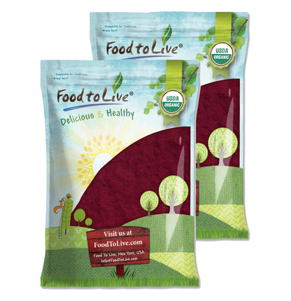 Organic Beet Root Juice Powder- by Food To Live