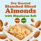 Dry Roasted Blanched Sliced Almonds with Himalayan Salt - by Food to Live