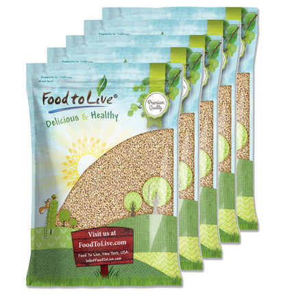 Pearl Barley — Non-GMO Verified, Kosher, Vegan, Raw, Bulk — by Food to Live