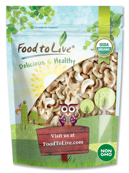 Organic Cashew Pieces - by Food To Live