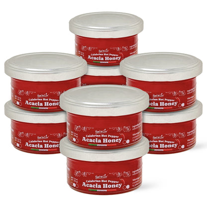 Calabrian Hot Pepper Acacia Honey 70 g - Italian Spicy Honey - by Food to Live