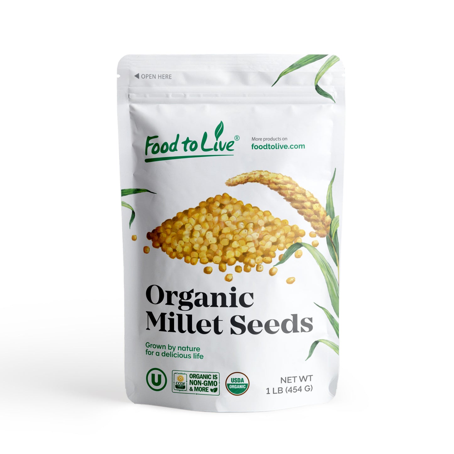 Organic Hulled Millet - by Food to Live