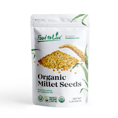 Organic Hulled Millet - by Food to Live