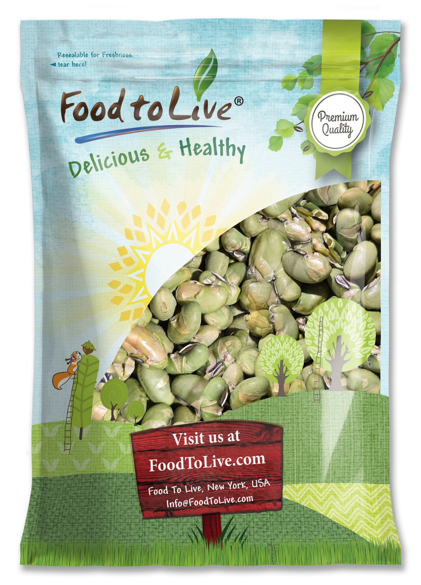 Edamame Beans, Roasted and Salted - by Food to Live