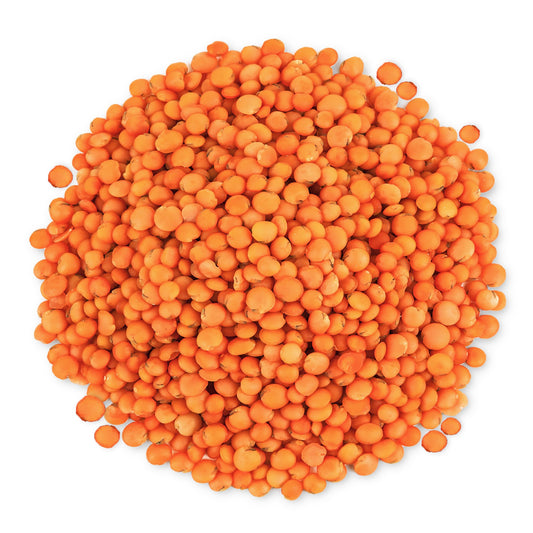 Organic Red Lentils (Football) - by Food To Live