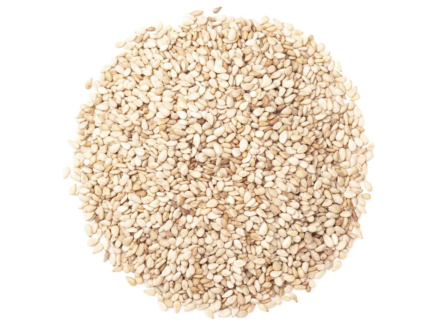 Hulled Sesame Seeds — Non-GMO Verified, Whole Raw White Sesame Seeds, Kosher and Vegan, Unroasted, Bulk. High in Magnesium, Iron, and Calcium. Perfect for Tahini Paste, for Sprinkling Baked Goods