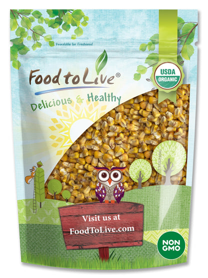 Organic Yellow Whole Corn - by Food To Live