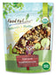 Organic Raw Munchies Snack Mix — Non-GMO,.Cacao Nibs, Raisins, Almonds, Cashews, Walnuts, Goji Berries, Mulberries, Pumpkin Seeds. Kosher