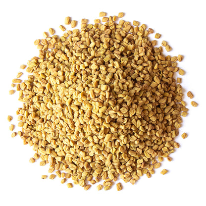 Organic Fenugreek Seeds — Non-GMO, Raw, Whole Methi, Kosher, Vegan, Bulk, Rich in Iron, Copper and Fiber - by Food to Live