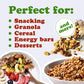 Organic Raw Munchies Snack Mix — Non-GMO,.Cacao Nibs, Raisins, Almonds, Cashews, Walnuts, Goji Berries, Mulberries, Pumpkin Seeds. Kosher