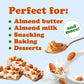 Organic Imported Raw Almonds — Non-GMO, Kosher, No Shell, Whole, Unpasteurized, Unsalted, Raw, Vegan — by Food to Live