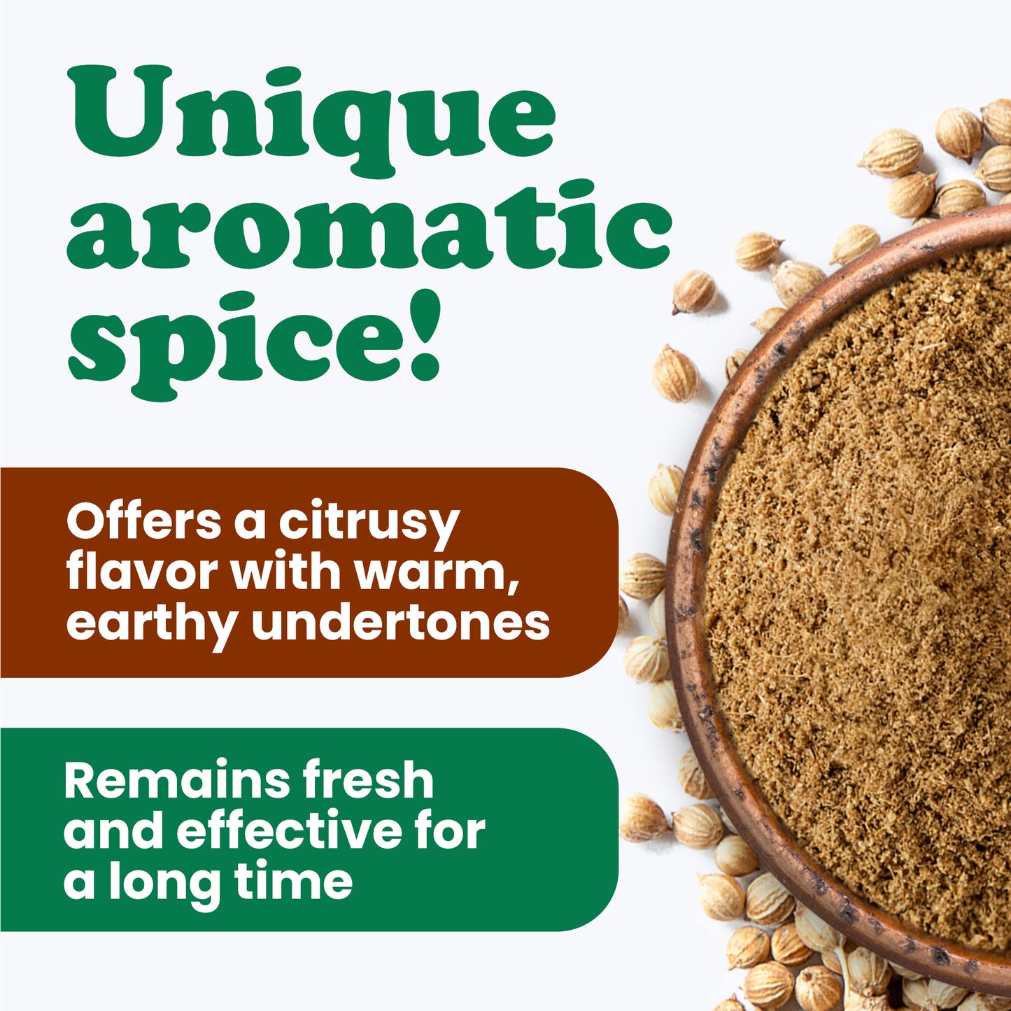 Ground Coriander Seeds – Non-GMO, Vegan, Kosher, Bulk – by Food to Live