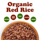 Organic Red Rice - Non-GMO, Raw, Vegan, Bulk - by Food to Live