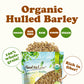 Organic Hulled Barley - Non-GMO, Kosher, Raw, Bulk Grain, Product of the USA - by Food to Live