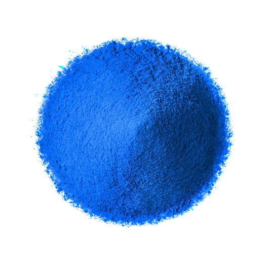 Organic Blue Spirulina Powder – Non-GMO, Pure Raw Blue-Green Algae Extract, Vegan, Non-Irradiated, Great for Juices, Smoothies, Shakes, Drinks, and Food Coloring, Bulk