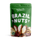 Dry Roasted Brazil Nuts with Himalayan Salt – Oven Roasted, Lightly Salted, No Oil Added, Whole. Vegan, Kosher, Bulk. High in Protein and Selenium. Keto-Friendly Snack