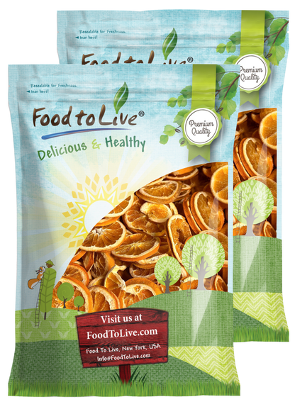 Organic Dry Orange Sliced - by Food to Live