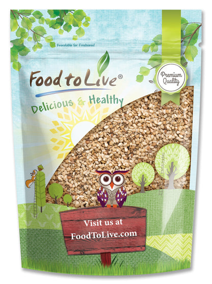 Unhulled Sesame Seeds - by Food To Live