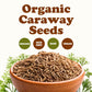 Organic Caraway Seeds – Non-GMO. Great for Baking, Pickling and Cooking. Good Source of Fiber and Vitamins. Non-irradiated. Whole Dry Spices in Bulk. Keto Friendly. Kosher